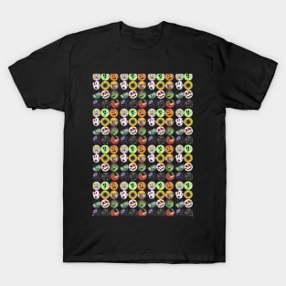 Halloween Ghouls Pattern T-Shirt